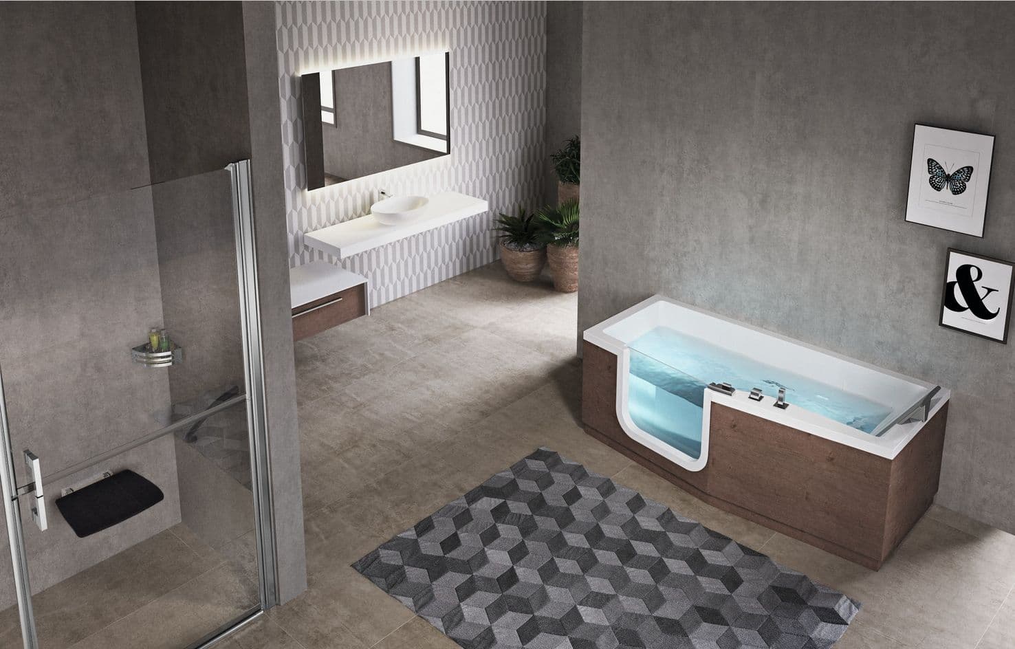 Baignoire senior