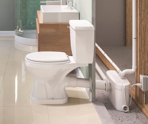 Le WC broyeur
